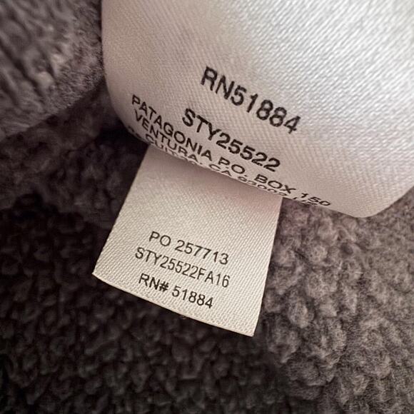 Patagonia Sweater Mens Small Better Sweater Quarter Zip Fleece Pullover Outdoors - Picture 12 of 13